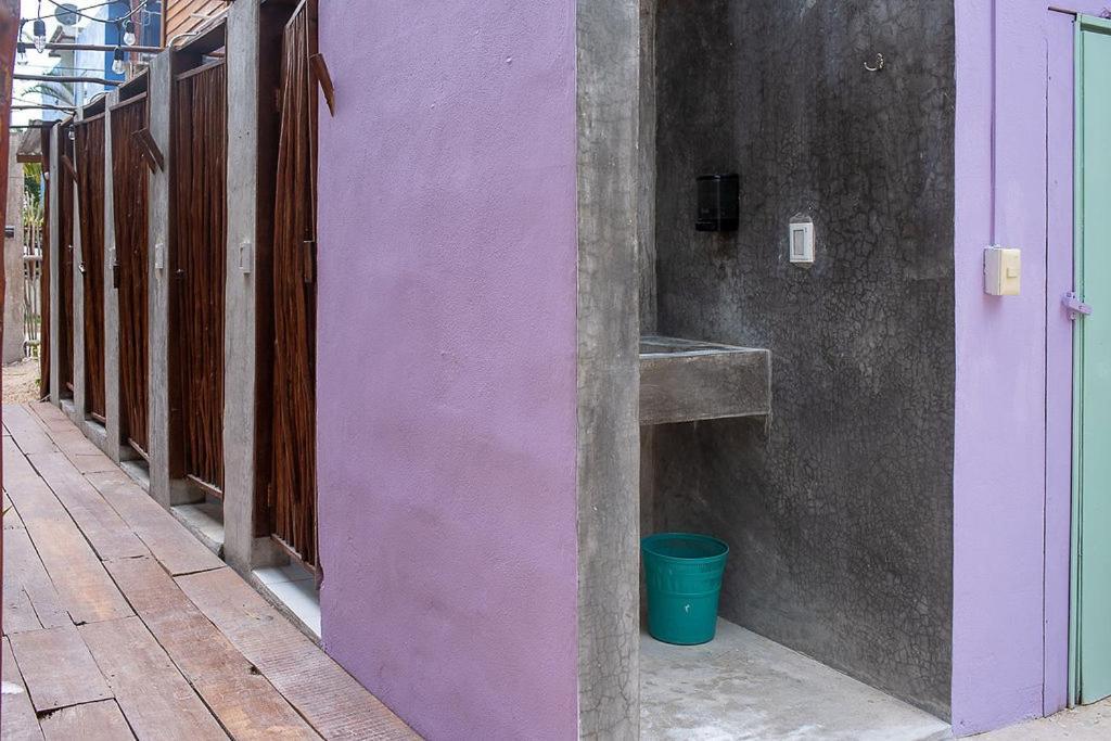 Mapache Hostel & Camping Isla Holbox Buitenkant foto